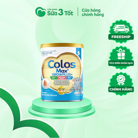 Sữa Bột Colos Max + Grow Plus +( 6-36 Tháng ) - Lon 900G