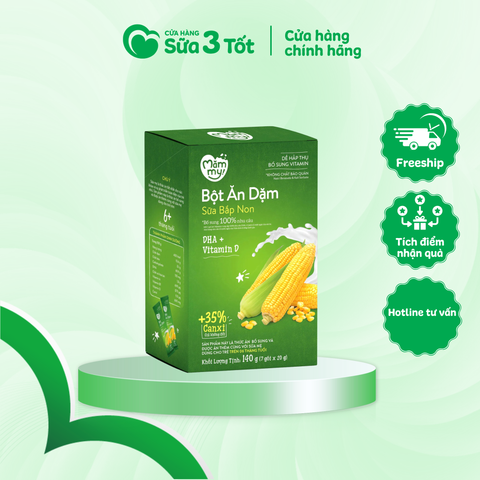 Bột Ăn Dặm Mămmy - Bắp Sữa Non - 140g