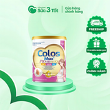 Sữa Bột Colos Max + Pro Mama Iq ( Phụ Nữ Mang Thai Và Cho Con Bú ) - Lon 900G
