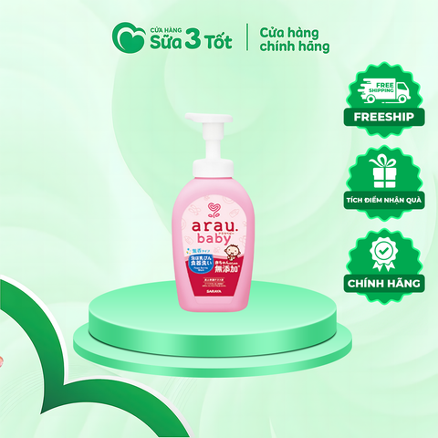 Nước Rửa Bình Arau Nhật Bản - Chai 500Ml