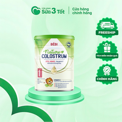 Sữa Bột Nature Colostrum Bébi ( 0-12 tháng )- Lon 900G