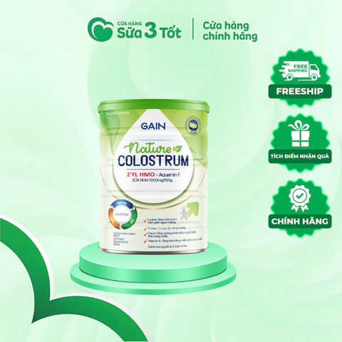 Sữa Bột Nature Colostrum Gain - Lon 900G