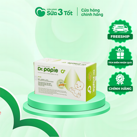 Rơ Lưỡi Dr.Papie - Hộp 30 Gói