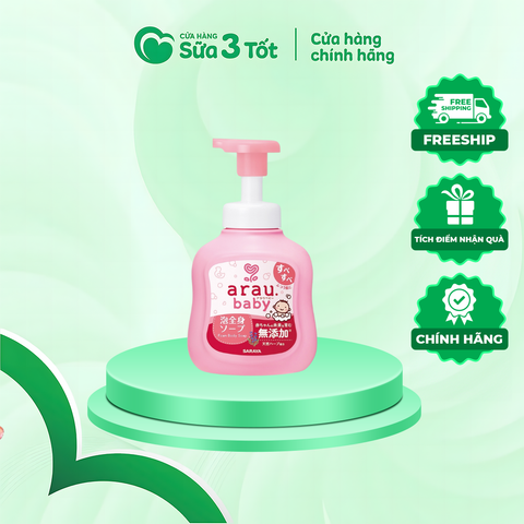 Sữa Tắm Arau Nhật Bản - Chai 450ML