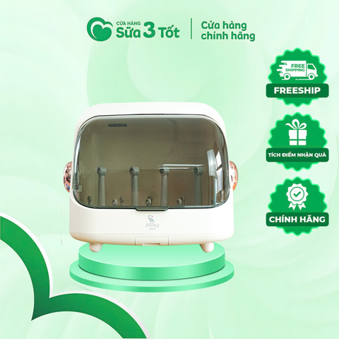 Máy Úp Bình Sữa Tiệt Trùng - Sấy Khô UVC Moazbebe - MB044