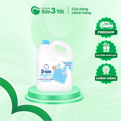 Nước Giặt D-Nee New Born - Xanh Dương - 3L