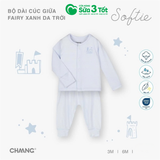 Bộ Dài Tay Cúc Giữa Fairy Xanh Da Trời (6M+) - Chaang