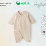Bộ Body Dài Tay Yukata Mưa Be (3M+) - Chaang