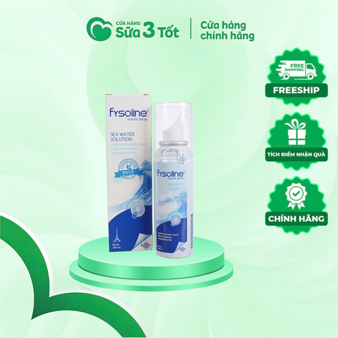 Xịt Mũi Nước Muối Biển Fysoline - 100ML