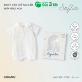 Bộ Body Cộc Cổ Tai Gấu Mưa Ủng Hoa (6M+) - Chaang
