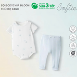 Bộ Body Chip Cộc Tay Bloom Chú Bọ Xanh (9M+) - Chaang