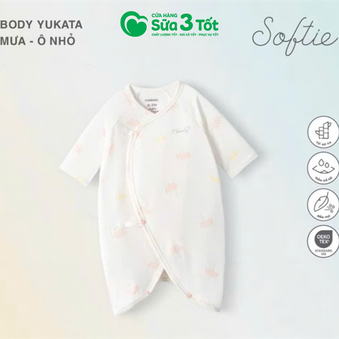 Bộ Body Dài Tay Yukata Mưa Ô Nhỏ (3M+) - Chaang