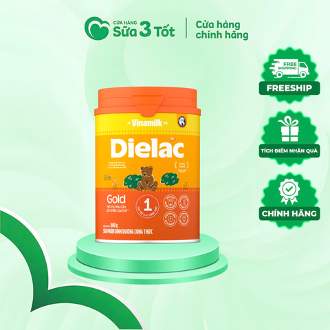 Sữa Bột Vinamilk Dielac Gold ( 0-6 Tháng) - Số 1 - Lon 800G