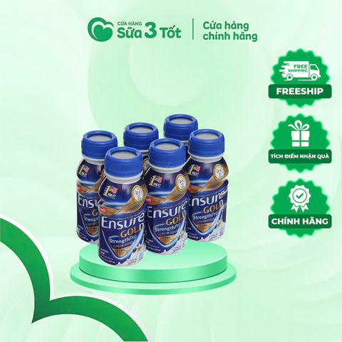 SBPS Ensure Gold - Vị Vani - 237ML - Lốc 6 Chai