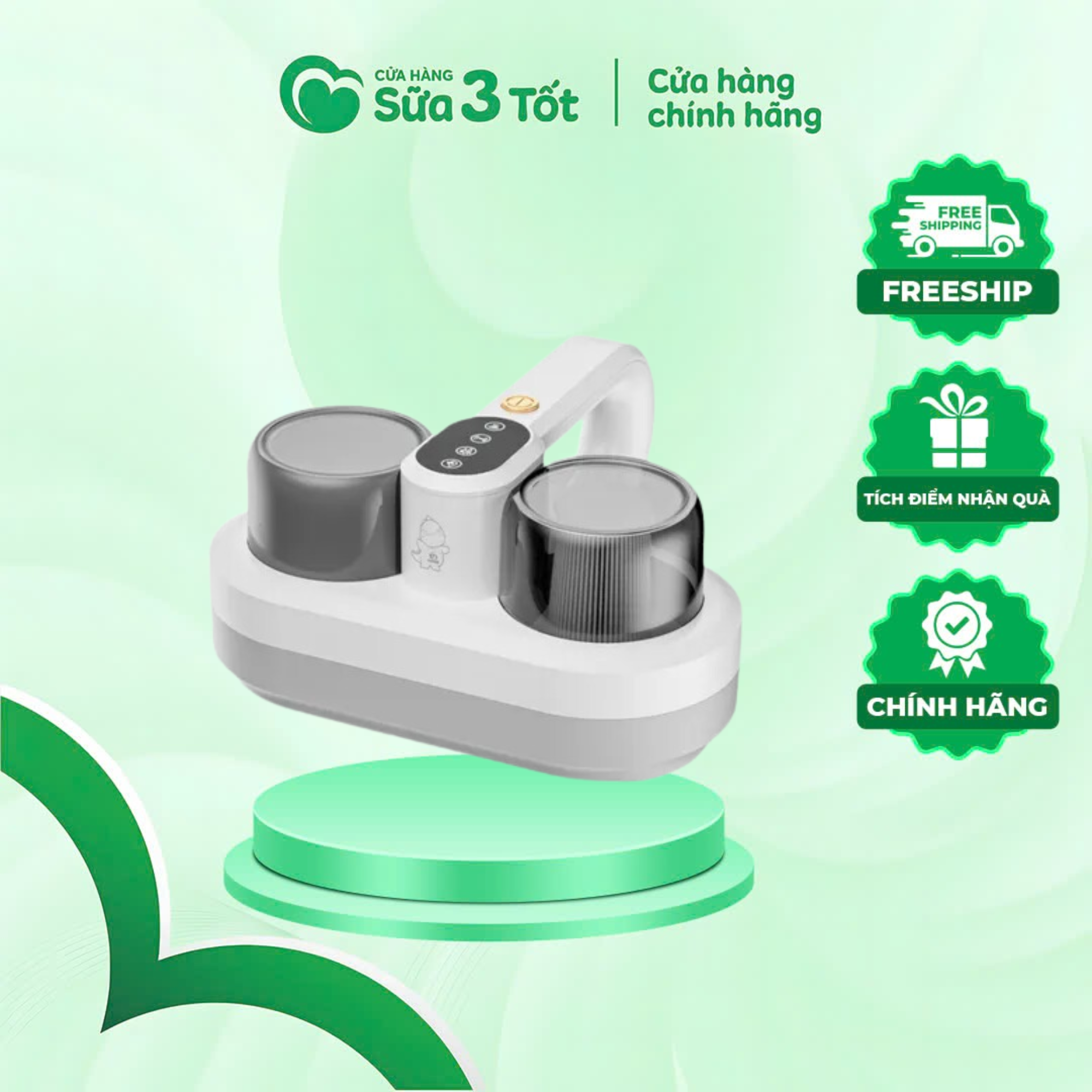 Máy Hút Bụi Giường Đệm - ChiBé - CR520