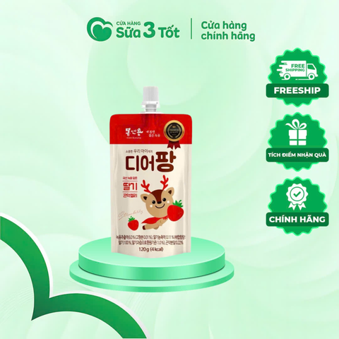 Nước Thạch Gạc Hươu Non Deer Pang Vị Cam - Hàn Quốc - 120G