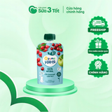 Hoa Quả Nghiền Fruto Nga Vị Tầm Xuân Táo Xanh Việt Quất - (5M+) - 90g