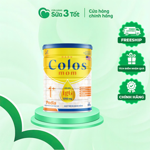 Sữa Bột Hadu Colosmom Pedia (6-36M) - Lon 800G