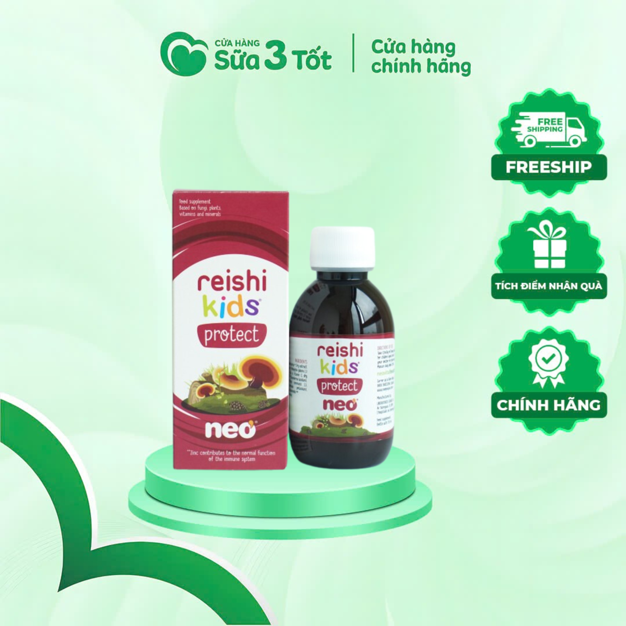 Neo Kids Protect - Tăng Đề Kháng - Tây Ban Nha - 150ML