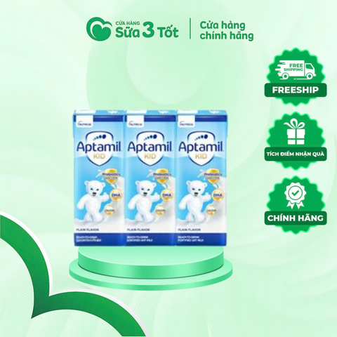 SBPS Aptamil Kid Hương Vani - Thùng 36 hộp - 110ml
