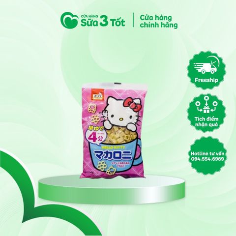 Mỳ Nui Hello Kitty Nhật Bản Cho Bé Ăn Dặm 150G