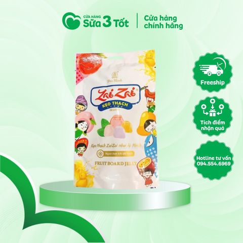 Kẹo Thạch Zai Zai Đức Hạnh - Vị Hoa Quả - Gói 700g