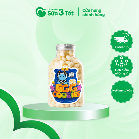 Bánh Trứng Mini I.B.O - Vị Sữa - 100g