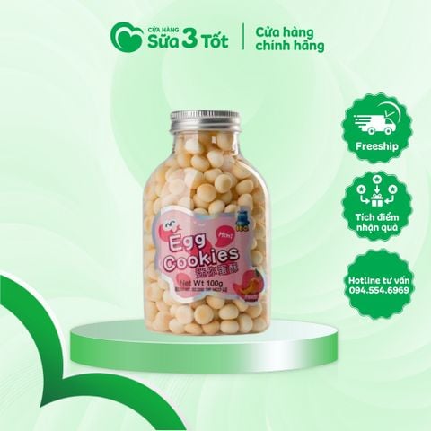 Bánh Trứng Mini I.B.O - Vị Đào - 100g