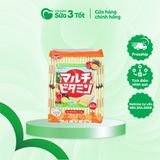 Bánh Xốp Hamada Healthy Canxi Vị Hoa Quả Tổng Hợp 40 Miếng