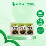 Rong Biển Ăn Liền Gwangchun - Vị Truyền Thống - Lốc 3 Gói