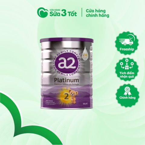 Sữa Bột A2 Platinum Số 2 ( Từ 6-12 Tháng) - Úc - 900g