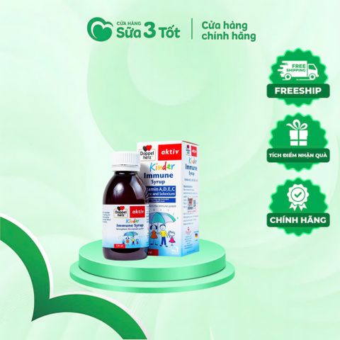 Siro Bổ Sung Vitamin Và Khoáng Chất Kinder Immune Syrup - Đức - Lọ 150ML