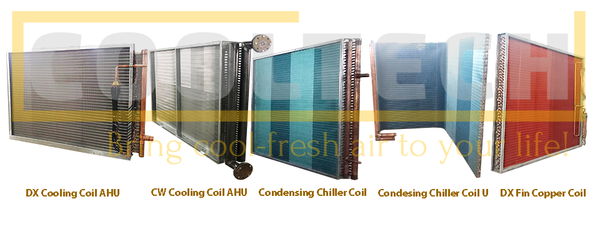  COOLING COIL - CONDENSER COIL - STEAM COIL 