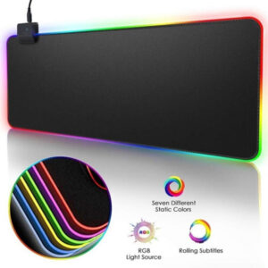 Bàn di chuột cỡ lớn 80x30 led rgb lót Chuột gaming 300*800*4mm Pad full Cho Cả Bàn Phím Và Chuột độ dày 4 li