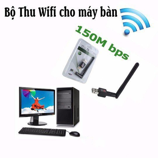 USB Thu Sóng WiFi Có Anten 802.11N