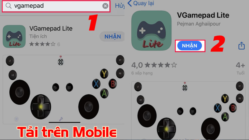 Biến Điện Thoại Thành Tay Cầm Chơi Game bằng Gamepad Life