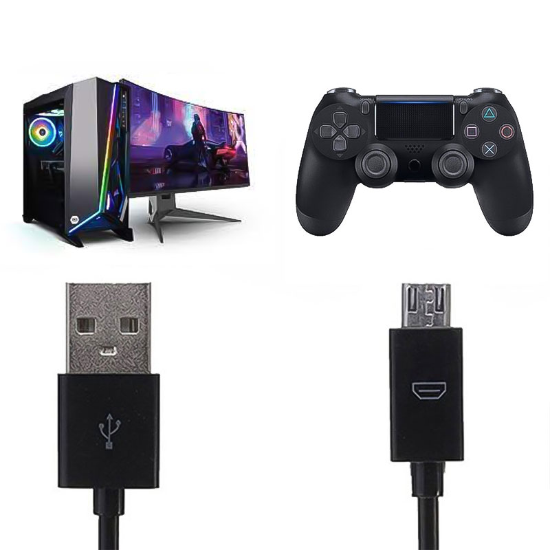 Cách Sạc Tay Cầm PS4 Trên PC