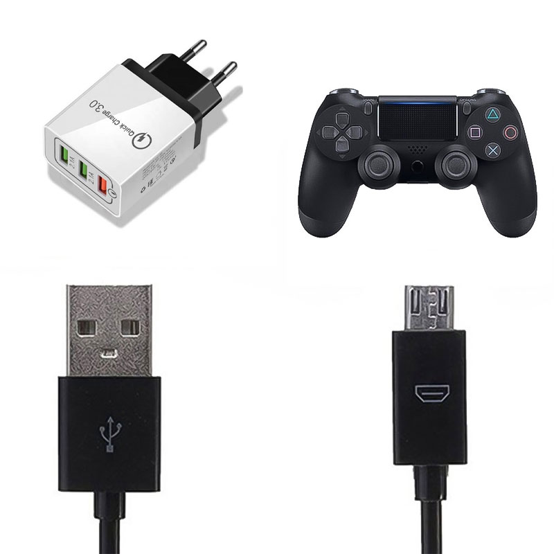 3 Cách Sạc Tay Cầm PS4 Đúng Chuẩn Nhất 19 Cách Sạc Tay Cầm PS4 Bằng Cốc Sạc Điện Thoại