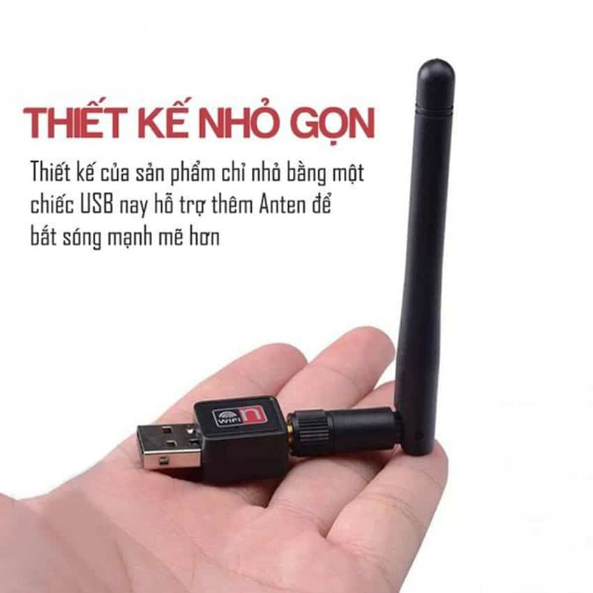 USB Thu Sóng WiFi Có Anten 802.11N