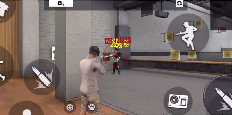 Cách Bắn Headshot Trong Free Đặt Tâm Ở Cổ Định