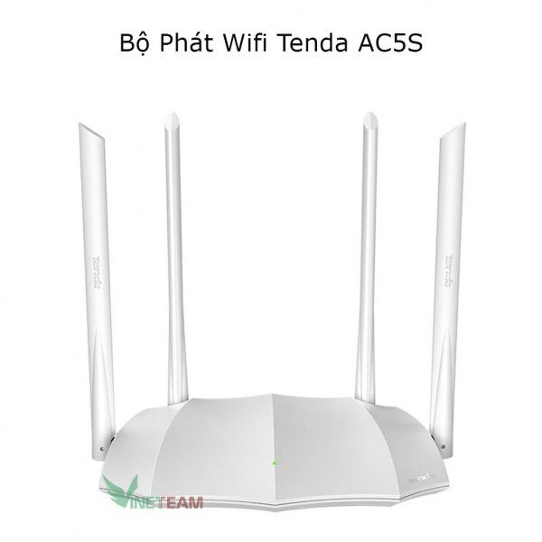 Bộ Phát Wifi Tenda AC5S, Hai Băng Tần, Chuẩn AC1200