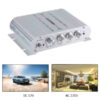 Amply mini ST-838 12V Hi-Fi 2.1 cho Xe ô tô, Xe máy, âm thanh gia đình