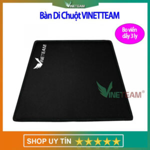 Miếng Lót Chuột Vinetteam - Bàn di chuột Pad Chuột Chữ Nhật 21,5 x 17,5 cm - Hàng chính hãng