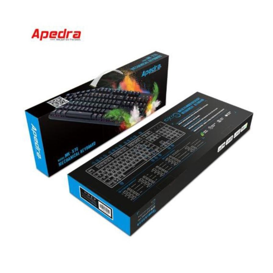 Bàn phím cơ game thủ Apedra MK-X70