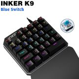  Bàn Phím Cơ K9 Blue Switch, LED 7 Màu 8 Chế Độ Chơi Game Cực Đã 