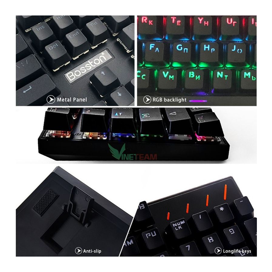ban-phim-co-912a-2-1 Đánh Giá Bàn Phím Cơ Bosston Mk 912A