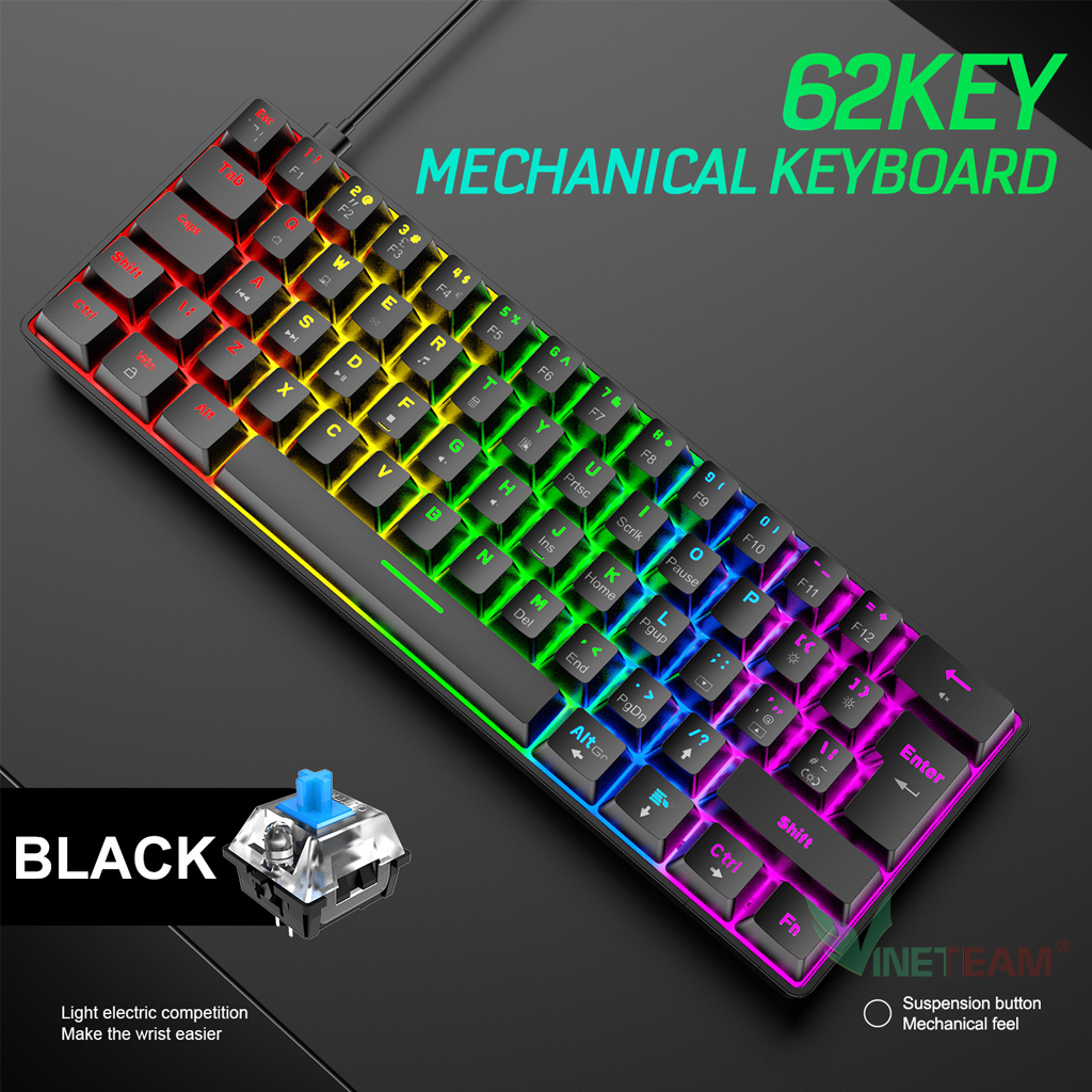 Bàn Phím Cơ Mini Gaming Ziyoulang T60