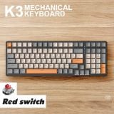  Bàn Phím Cơ ZIYOULANG K3 Cao Cấp 10 Chế Độ Led Rainbow Red Switch Gõ Cực Êm 