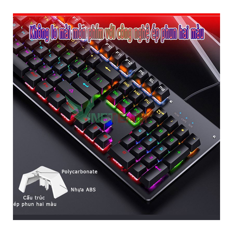 ban-phim-co-k880-1-4 Sự khác nhau của Bàn phím cơ và bàn phím thường