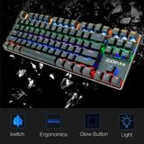  Bàn Phím Cơ Chuyên Game Zuoya X51 Led RGB 